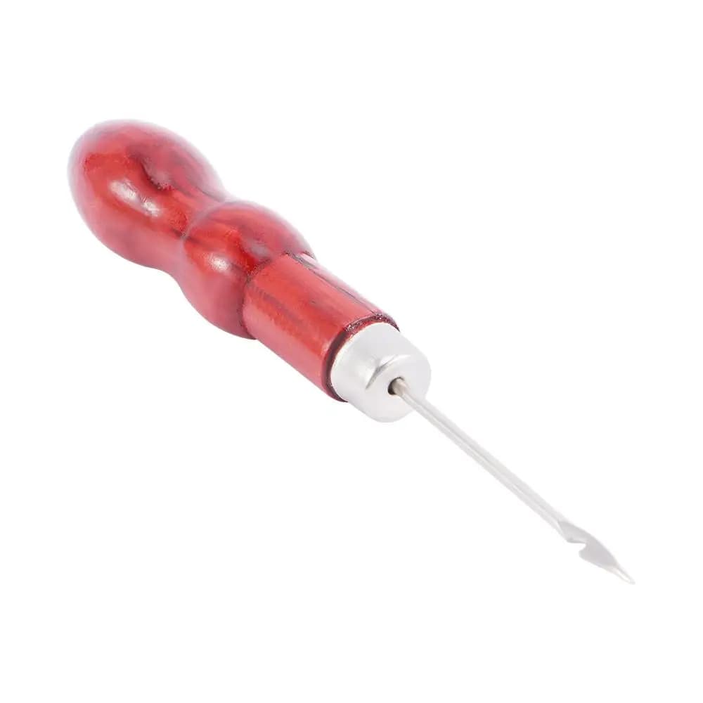 Leather Craft 1Pcs Shoes Sewing Tool Punch Canvas Sewing Awl Hole Maker Shoe Repair Needles Hand Stitcher