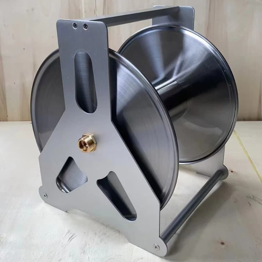 For homecar wash water pipe storage water gun rack hose reel rack winding reel garden watering