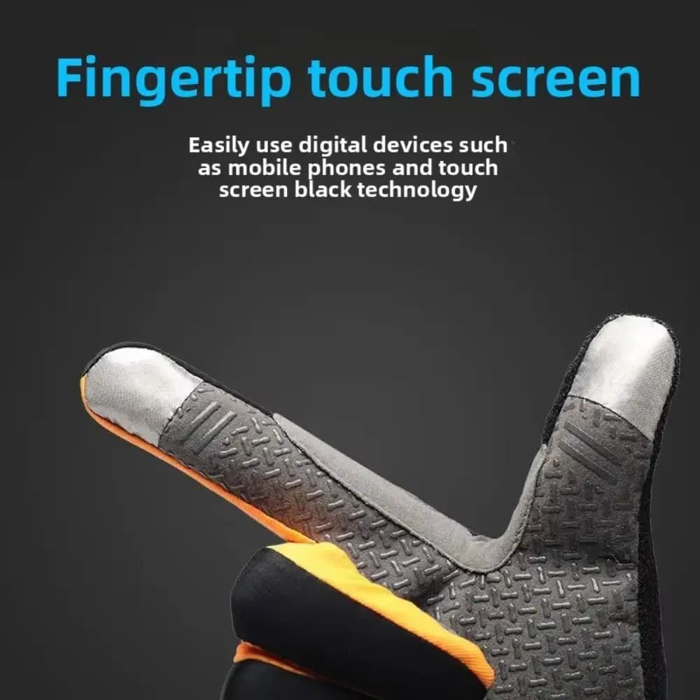 Anti-slip Fishing Gloves Full Finger Touch Screen Cycling Gloves Protect Hand Wear-resistant Gym Training Gloves