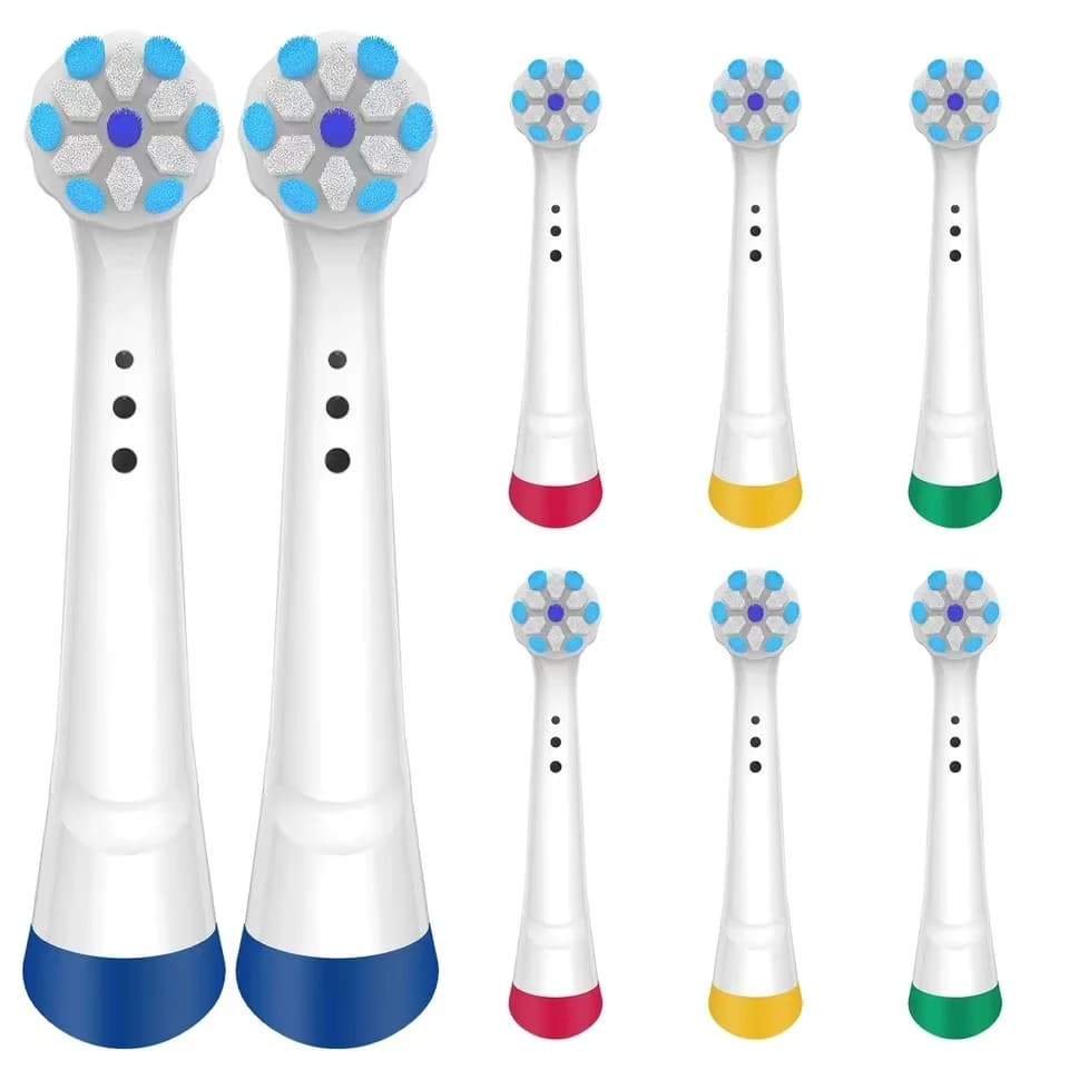 Compatible with Oral-B iO 3/4/5/6/7/8/9/10 Series Ultimate Clean, 8 pack
