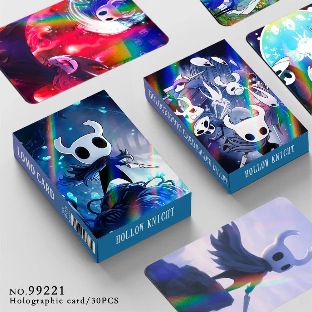 30 Carte Lomo di Gioco d'Azione, Carte Fotografiche di Personaggi Fantastici Carini, Adesivi Bifacciali, Carte da Collezione per Fan
