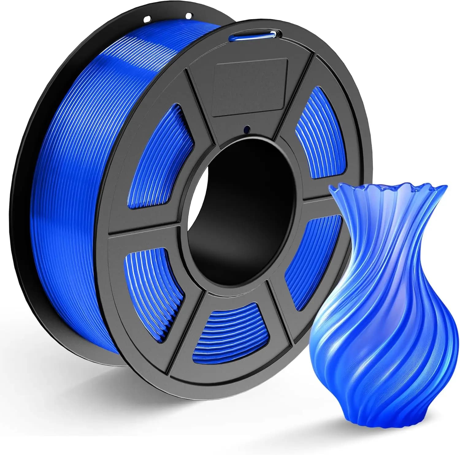 Filamento TPU per Stampante 3D, Filamento TPU 1.75mm, Filamento per Stampa 3D Avvolto Ordinatamente, Precisione Dimensionale +/- 0.02 mm, Bobina da 250g