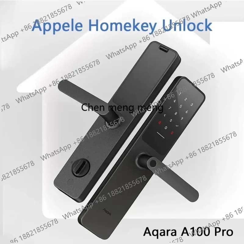 Serratura Intelligente Aqara A100 Pro CN Bluetooth 5.0 Zigbee Apple Homekey Sblocco con Impronta Digitale Compatibile con Apple