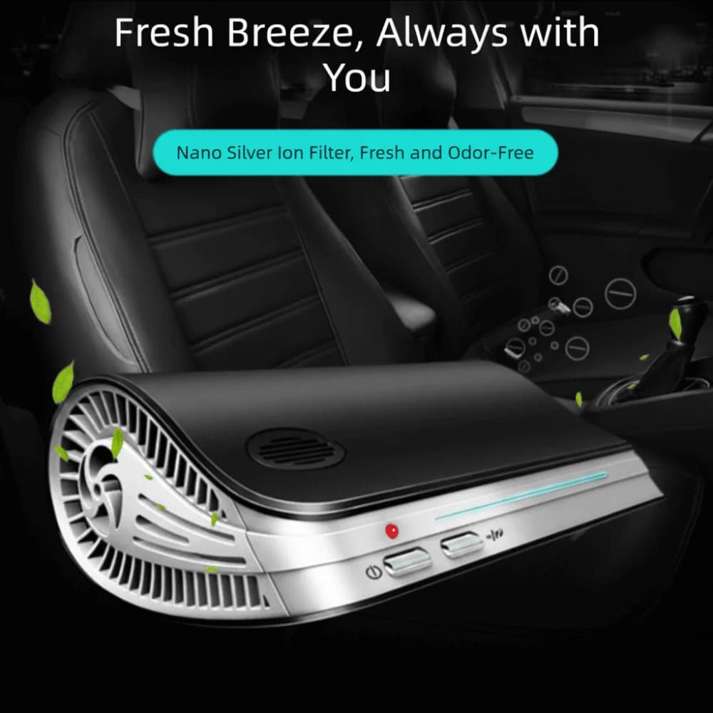 Mini Interior Freshener Car Air Purifier Car Home Dual Use Air Purification Odor Remover Formaldehyde Cleaner Travel