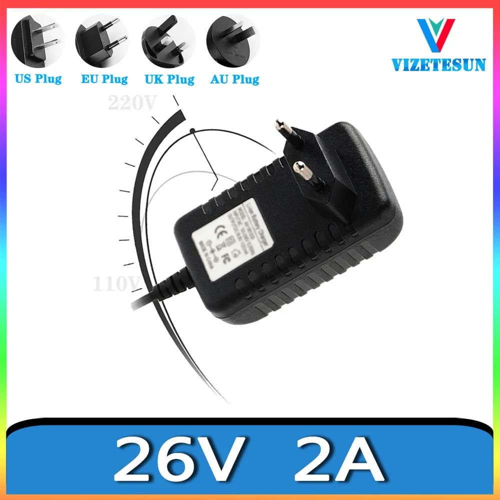 26V 2A Band Gun Muscle Relaxation Gun for Massage Power Adapter DC 5.5*2. 1 MM