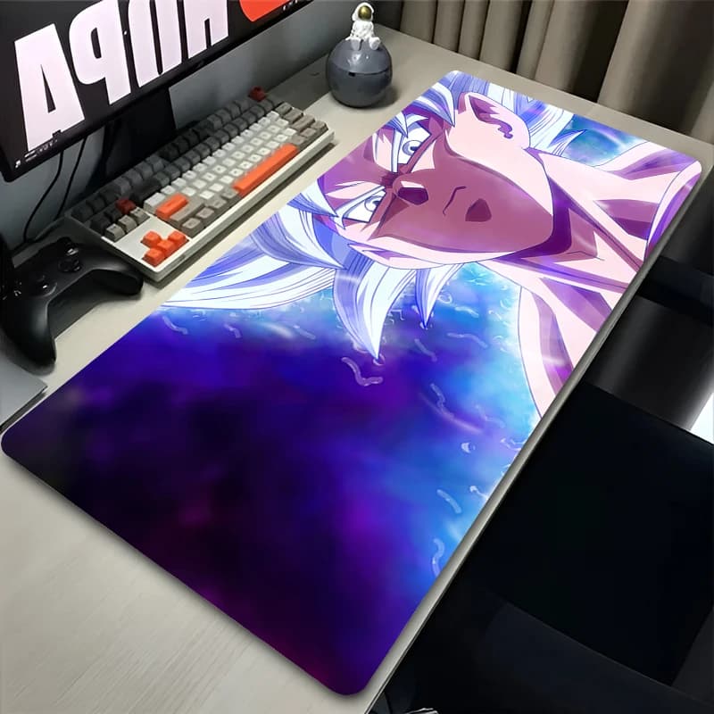 Tappetino per mouse DBZ Dragon Ball Z, tappetini da scrivania lisci per ufficio, accessori da gioco anime di grandi dimensioni, tappetini per mouse resistenti all'usura, tappetino da scrivania per laptop da gioco