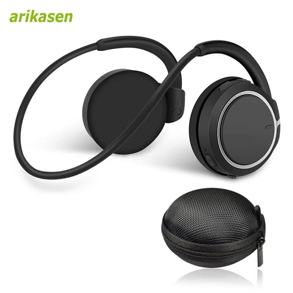 Cuffie Bluetooth per lettore MP3 con Slot per schede TF auricolari Wireless sportivi HD Sound On Ear cuffie Bluetooth con microfoni