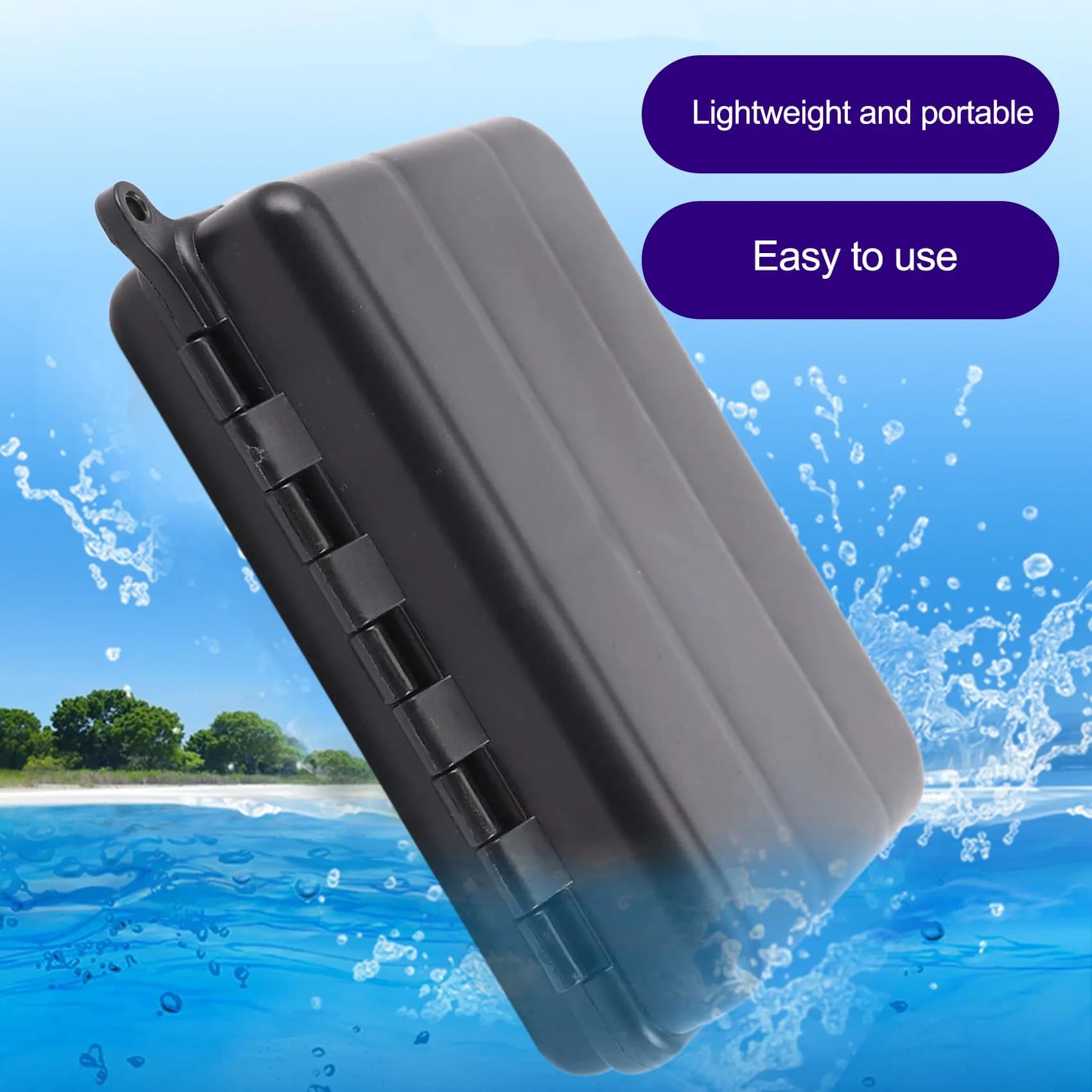 【Supernew】26 Grid Storage Case Fishing Tool Box Fishing Tackle Case