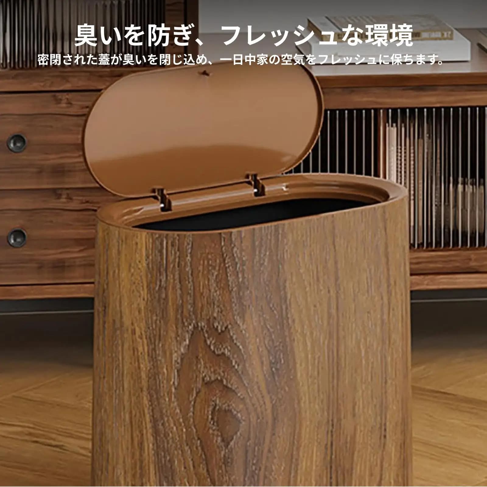 Kitchen Trash Can Narrow Trash Bin Rubbish Bin Space Saving Garbage Container