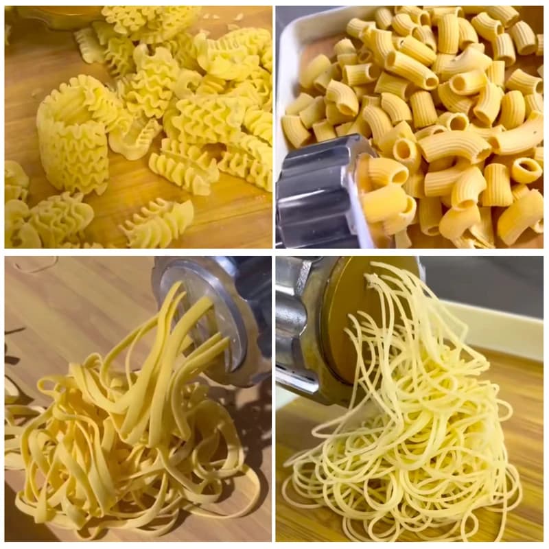 Macchina Automatica per Pasta Italiana, Estrusore per Noodle Vegetali, Macchina per Pasta a Conchiglia, Elettrodomestico da Cucina