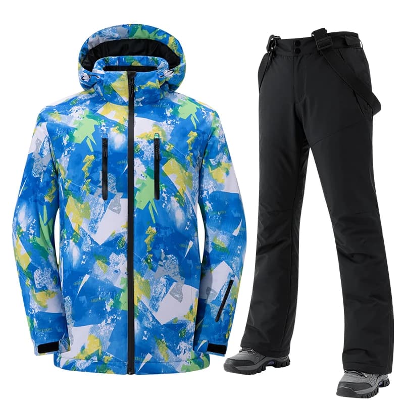 Nuovi abbigliamento da sci per donna e uomo inverno outdoor caldo antivento impermeabile abbigliamento da snowboard per uomo e donna giacca da sci pantaloni da sci