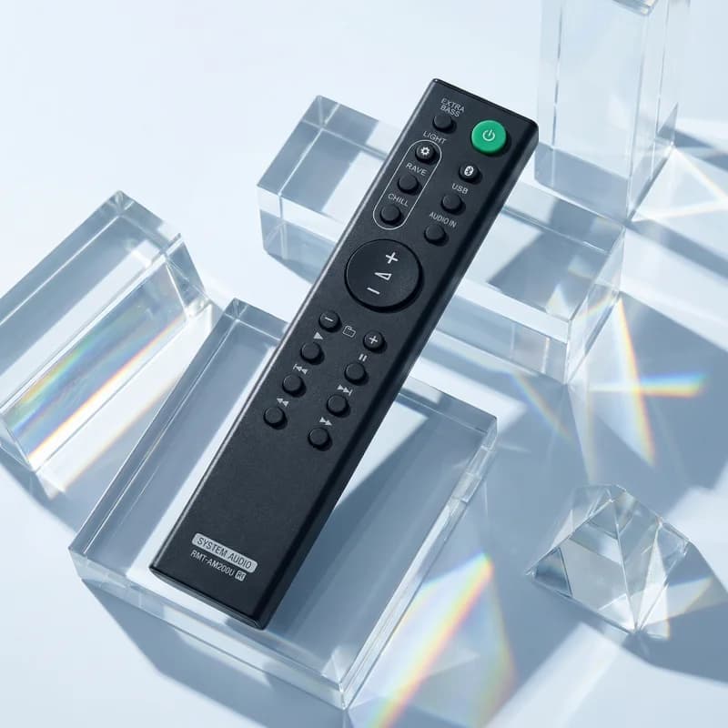 Telecomando Haoxi Audio GTK-XB7 GTKXB7 Compatibile con RMT-AM200U, Ricambio per Dispositivi Audio