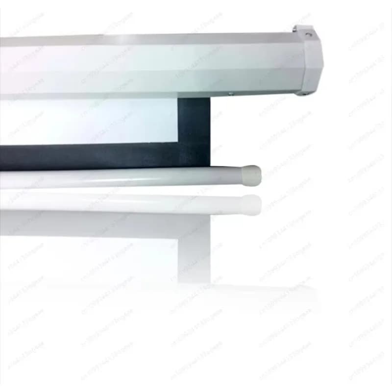 Schermo Elettrico per Proiettore in Plastica Bianca 84 100 120 150 Pollici 4:3 16:9 HD