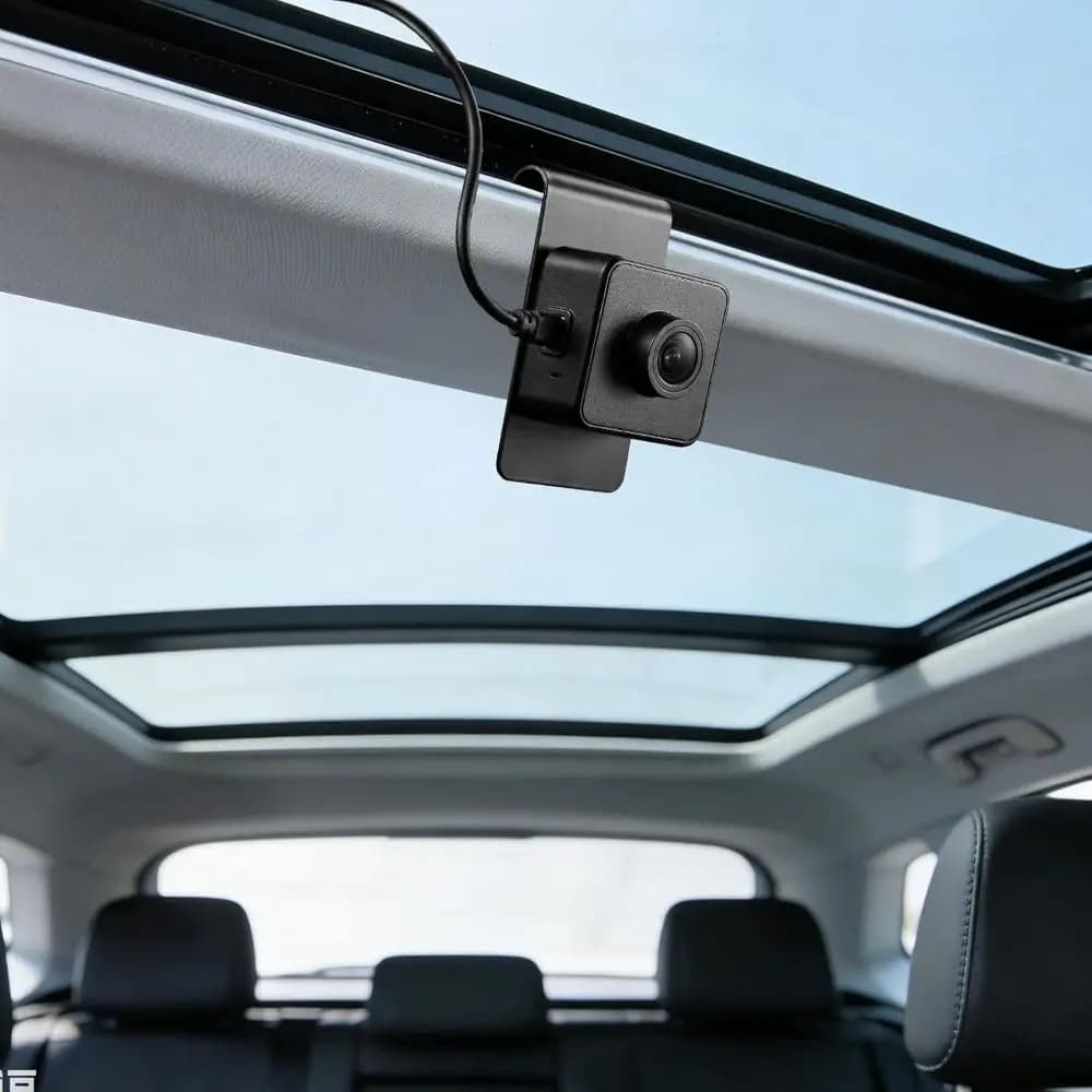 Portable Stainless Steel Dash Cam Mount Easy Installation Universal Rear Window Mount Versatile Dash Cam Bracket Truck