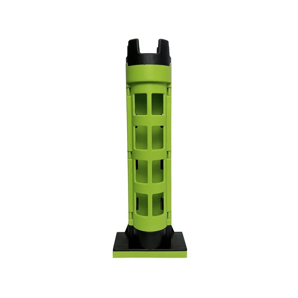 Supporto Portatile per Canna da Pesca, Base Solida e Resistente, Clip di Fissaggio per Scatola da Pesca, Design a Scatto, Porta Canna da Pesca