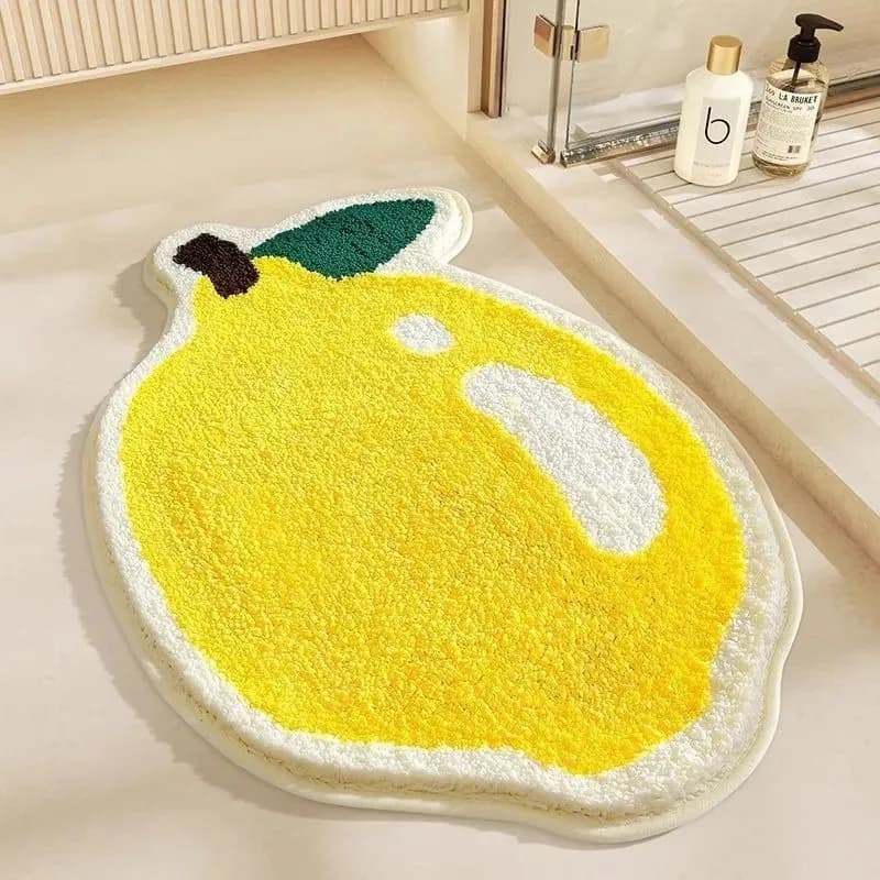 VIKAMA Microfiber Bathroom Mat Non-slip Absorbent Quick Dry for Bedroom Entry Decor