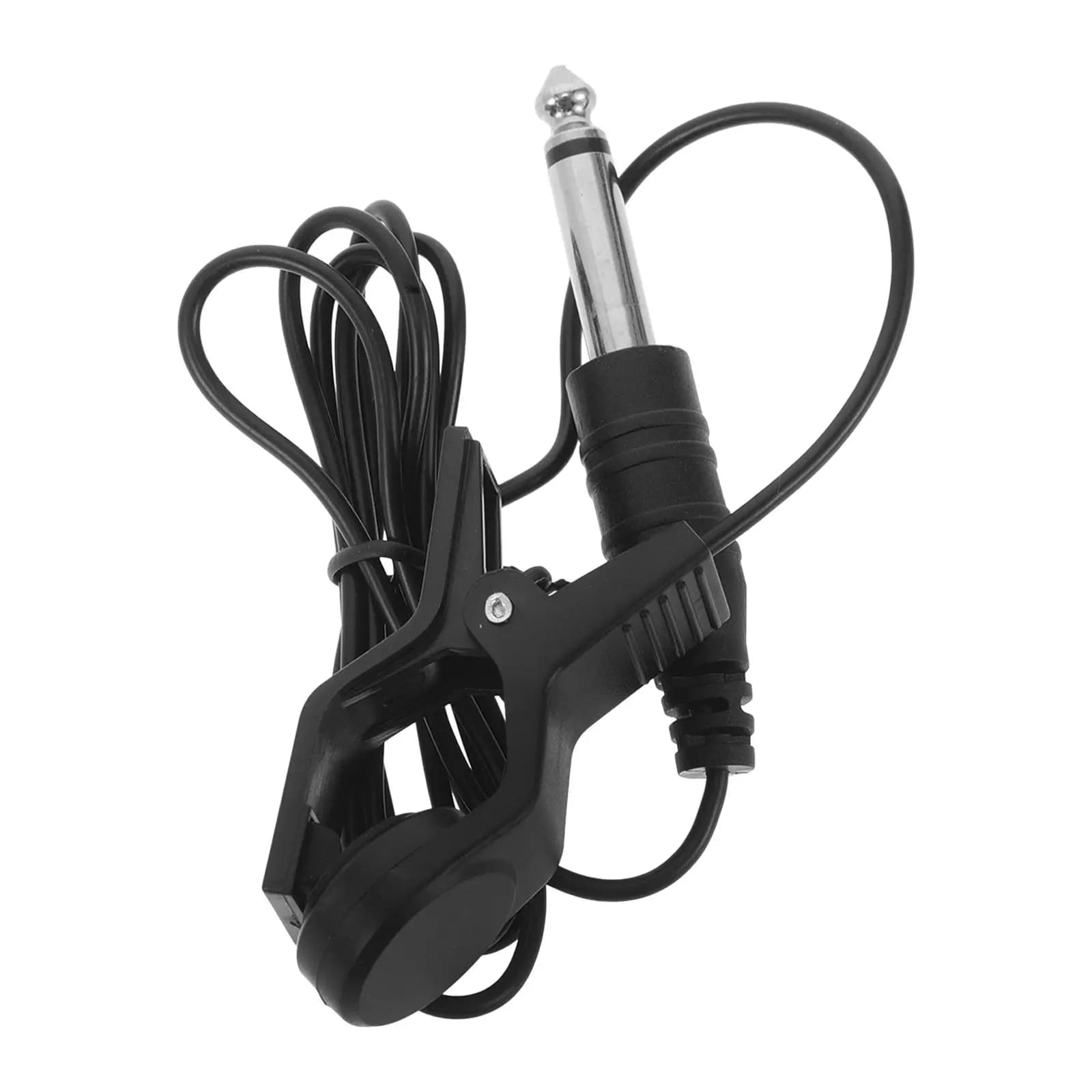 Pickup per Chitarra Acustica con Clip e Accordatore, Universale per Strumenti, con Funzione Drum Pad, per Mandolino, Violino, Ukulele, Chitarra Acustica