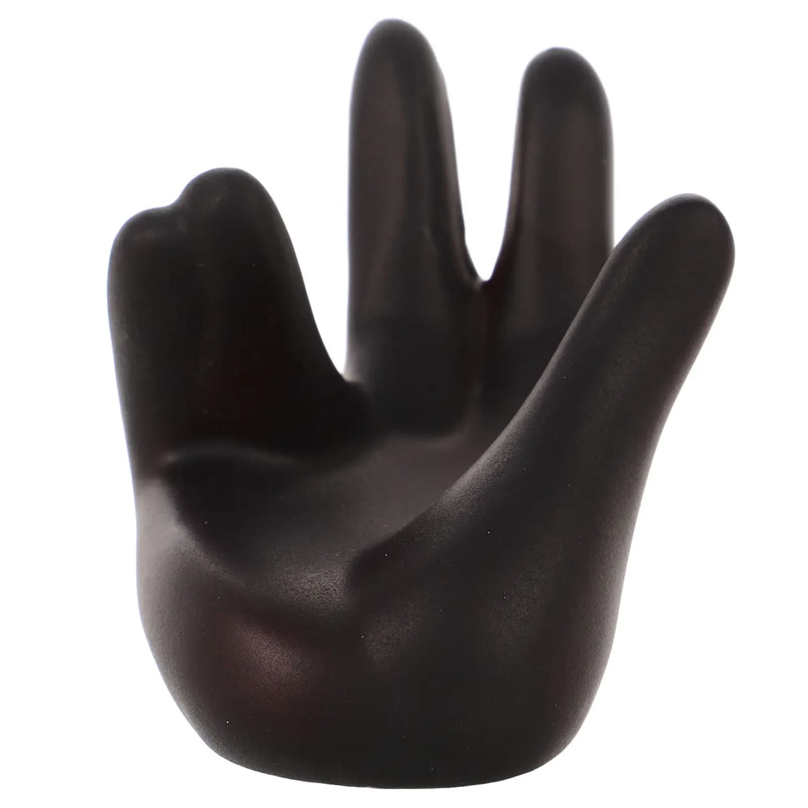 Supporto per Sfera di Cristallo con Base in Resina Stile Legno per Sfere di Cristallo da 25-60mm, Espositore Decorativo per Casa e Ufficio