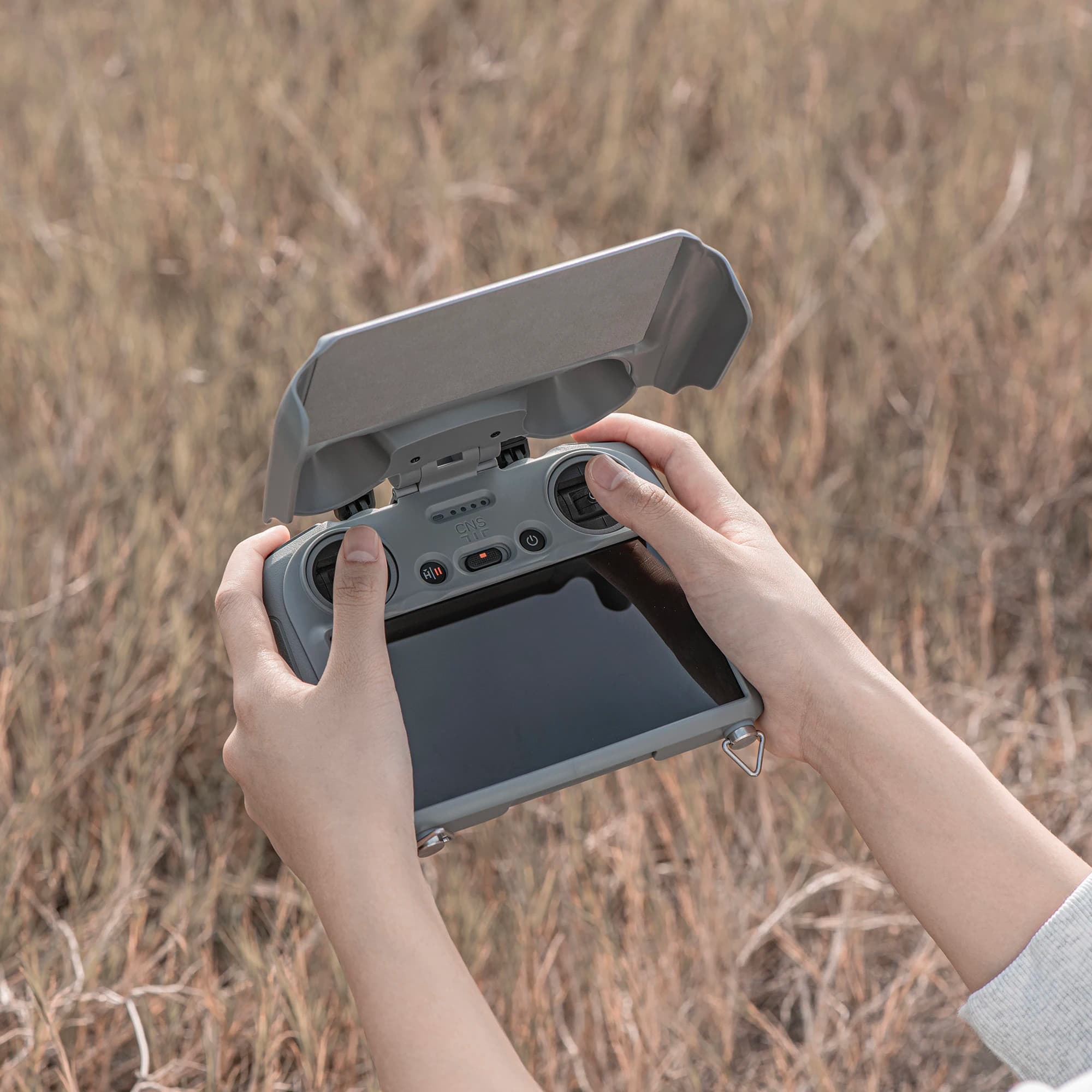 Parasole per Controller DJI Mini 5 Pro RC 2, Protezione Schermo 3-IN-1, Copertura Anti-Graffio con Fodera in Microfibra Morbida