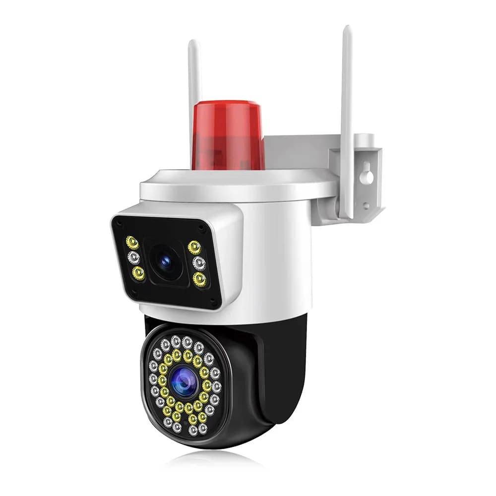 Yoosee APP 4MP Dual Lens Wireless PTZ Allarme Telecamera IP Dome Full Color AI Rilevazione umanoide Sicurezza domestica CCTV Baby Monitor