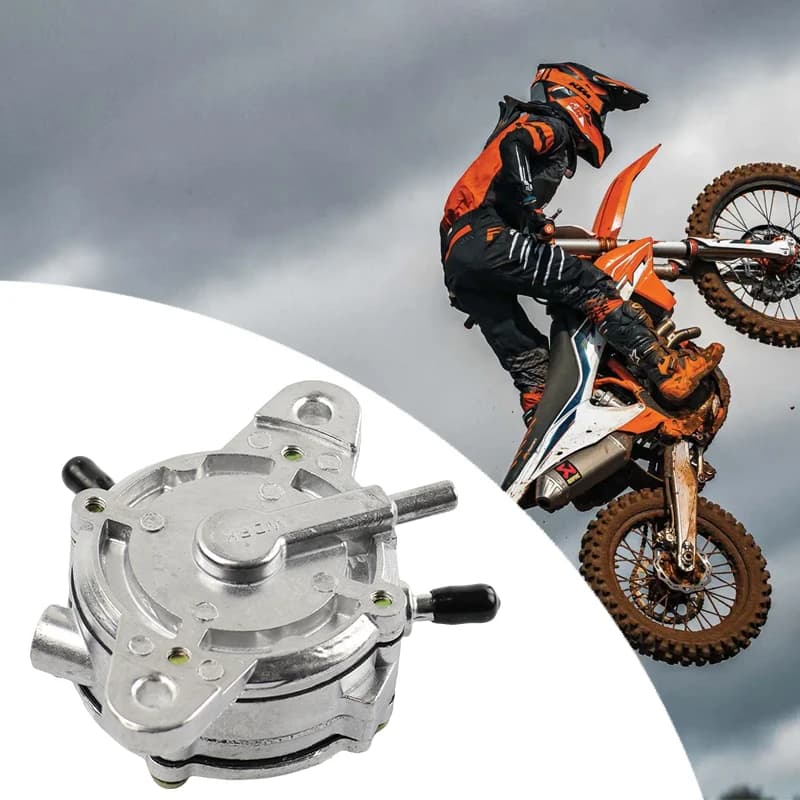 Parti del motociclo Strumenti Pompa del carburante del gas in lega di alluminio per 50cc a 250cc ATV Dirt Pit Bike Pompe a benzina Accessori moto