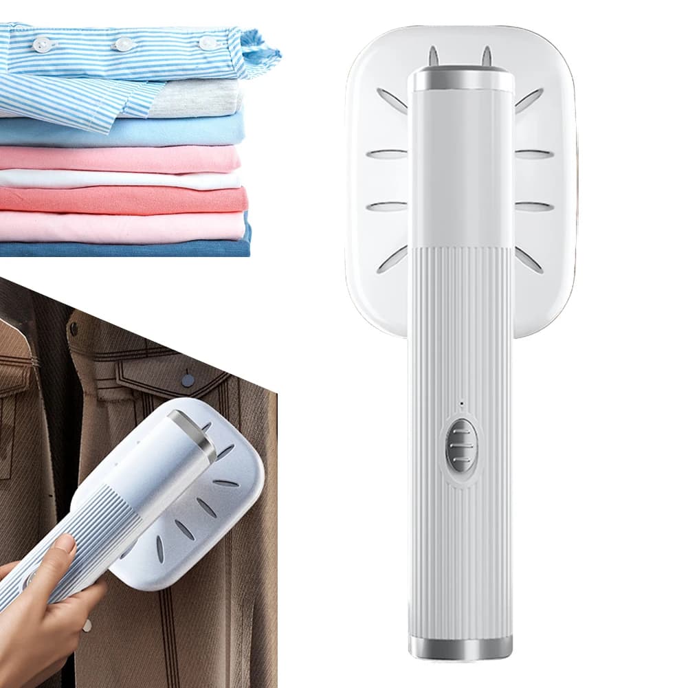 Ferro da Stiro a Vapore Portatile 360 ° Ferro da Stiro a Vapore Domestico Alimentato via USB, Piccolo Stiratore per Tessuti e Vestiti
