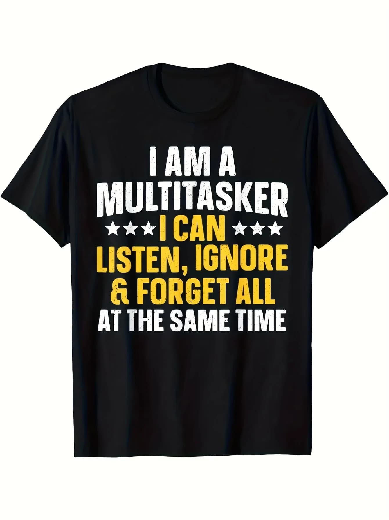 Men's T-shirt with Christian theme print