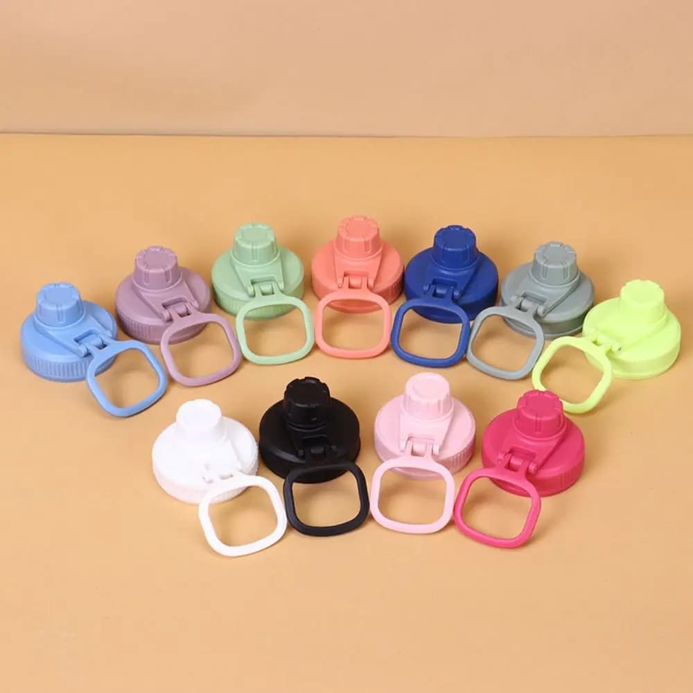 Universal Plastic Bottle Lid Multicolor Splash Spill Proof Cup Cap Replacement Water Bottle Cover Bottle Accessories