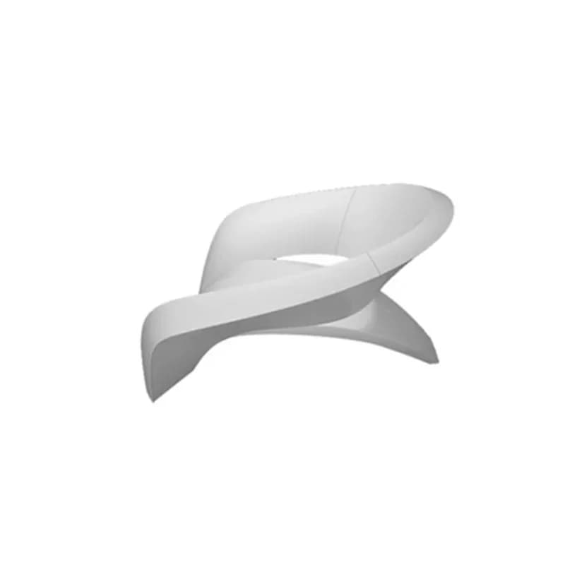 Sedia per aereo creativo in fibra di vetro di design nordico, divano minimalista dalla forma speciale