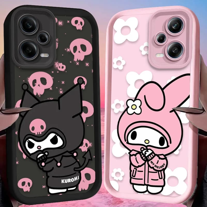 Kuromi Melody duvet case for Xiaomi Redmi A5 A4 A3X A2 A1 Plus 13X Redmi K80 Ultra K70E K60 K60E K50 K40S K30