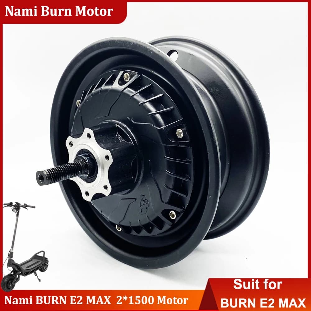 Motore Anteriore e Posteriore Originale Nami E3 Max 1500W, Motore da 10 Pollici 1500W per Scooter Elettrico Nami E3 Max 10 Pollici