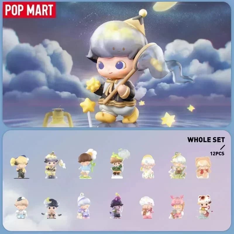 POP MART DIMOO Weaving Wonders Series Trendy Mystery Box Anime Action Figure Blind Random Box Giocattoli Modellini Ornamenti Bambole