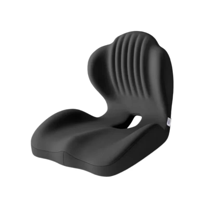 Cuscino Ergonomico in Memory Foam con Supporto Lombare per Sedia da Ufficio, Sollievo dal Dolore alla Schiena, Seduta Ergonomica in Schiuma per Auto, Casa e Ufficio