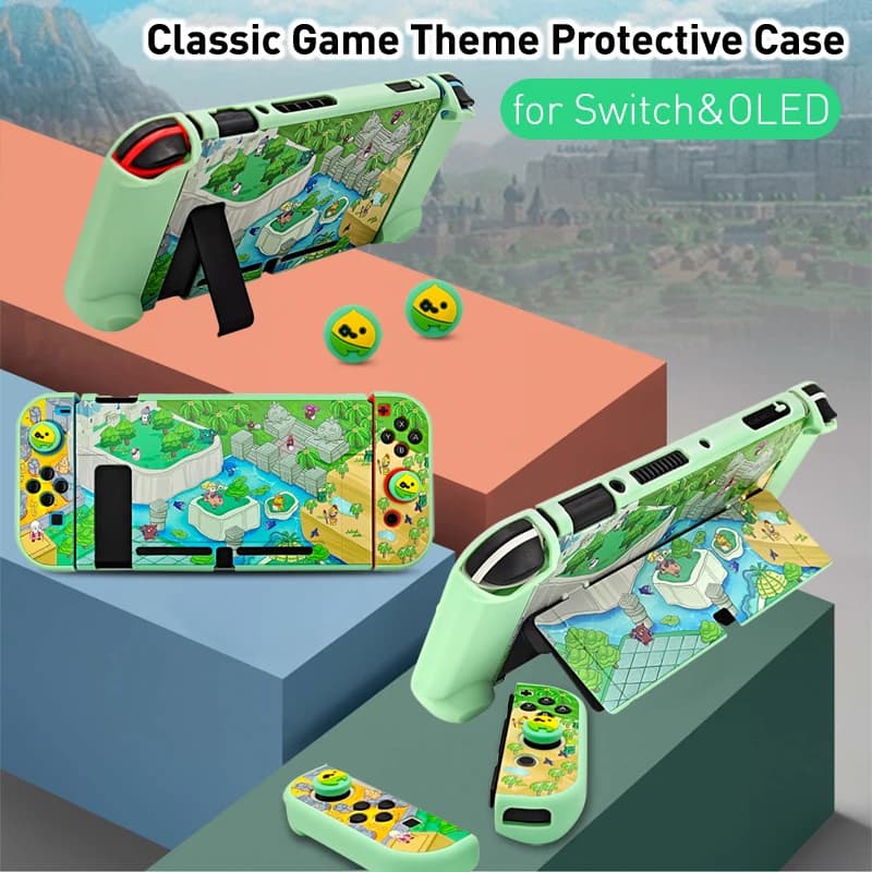 Per Nintendo Switch Custodia rigida con guscio OLED ZD Echoes of Wisdom Custodia protettiva Cover sottile Accessori per interruttori NS