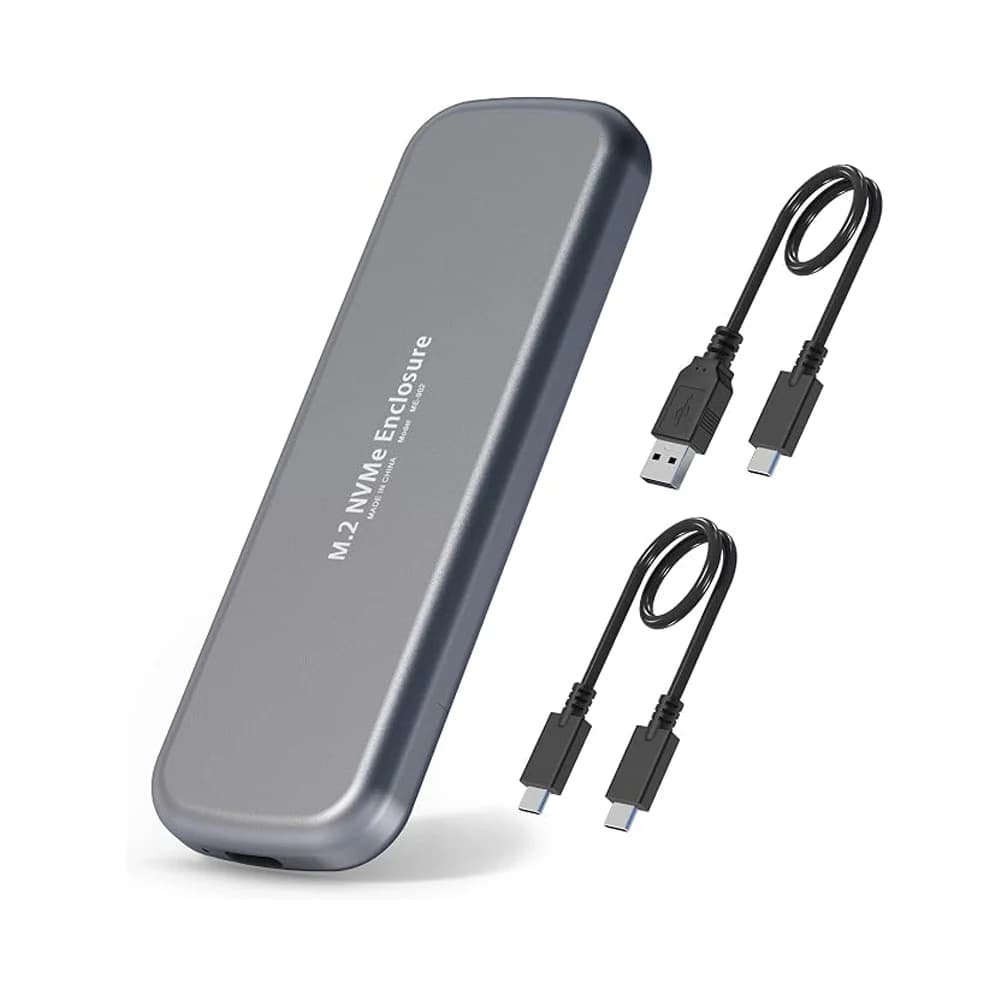 M.2 NVME SSD Case Reader Adapter to USB C Docking Station 10Gbps Aluminum Enclosure for M-Key M&B-Key 2230/2242/2260/2280