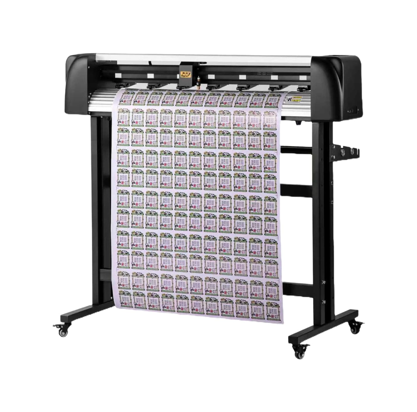 Best Automatic 850mm Sticker Die-Cutting Machine ZK1000-SF Anycut Sale Servo Motor Signmaster Vinyl Cutter 1200mm/s 5.0inch LCD