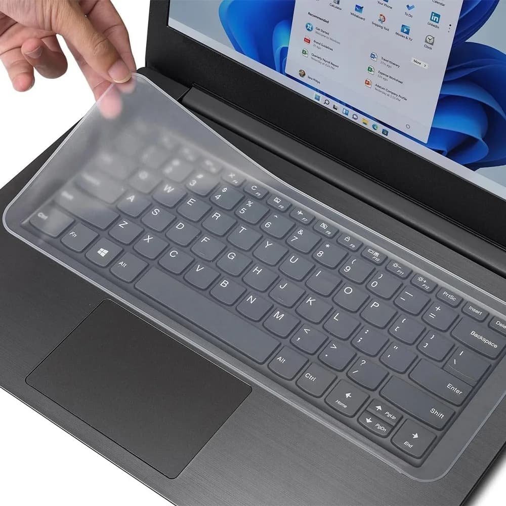 Trasparente Copertura Della Tastiera Per MacBook Air 13.6 15.3 M4 M3 M2 M1 13 14 15 16 17 pollici Universale Del Computer Portatile Notebook Tastiera copertura in silicone