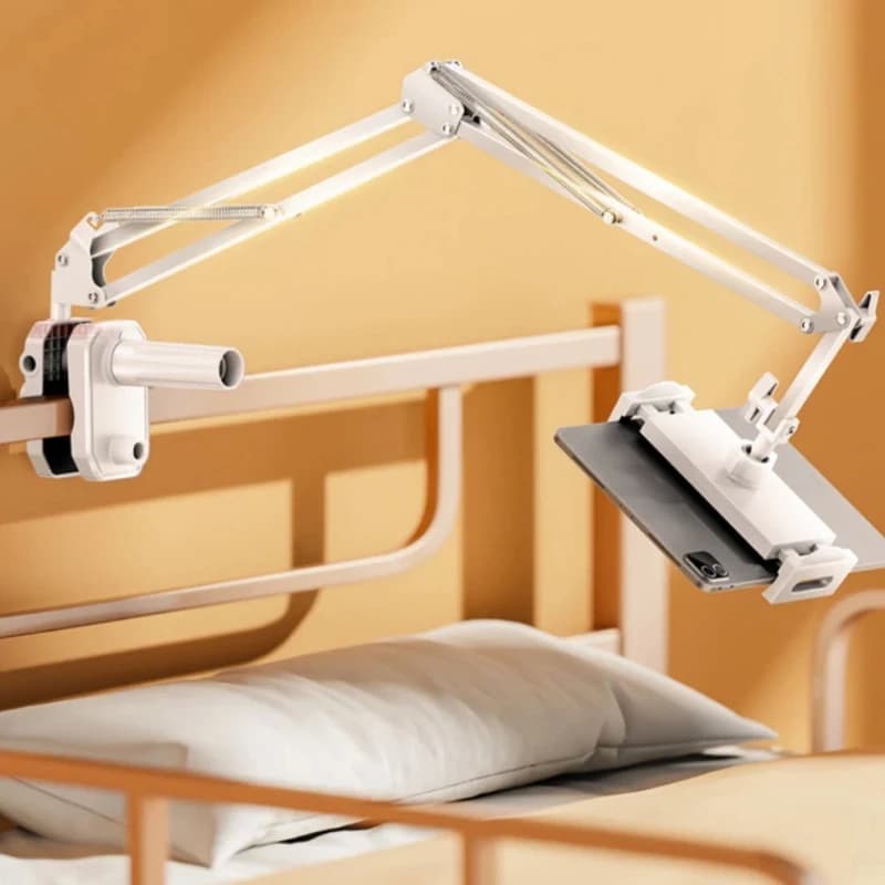 Xundd Multifunctional Tablet Stand Sturdy Adjustable Holder For Ipad Switch Laptop Phone Bedside Desktop Live Streaming Video