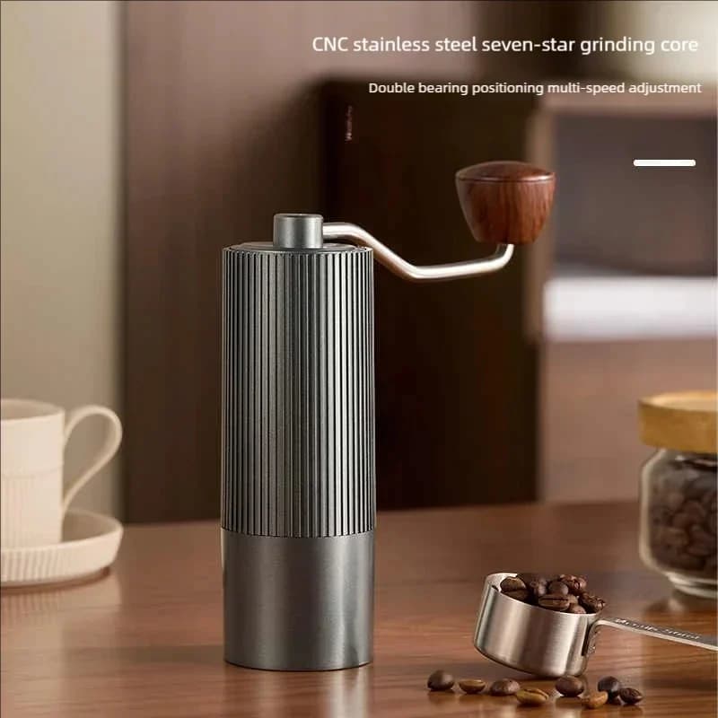 Seven Star Hand Cranked Coffee Grinder 2026 Household Steel Core Bean Grinder Manual Coffee Machine for Grinding Coffee Beans