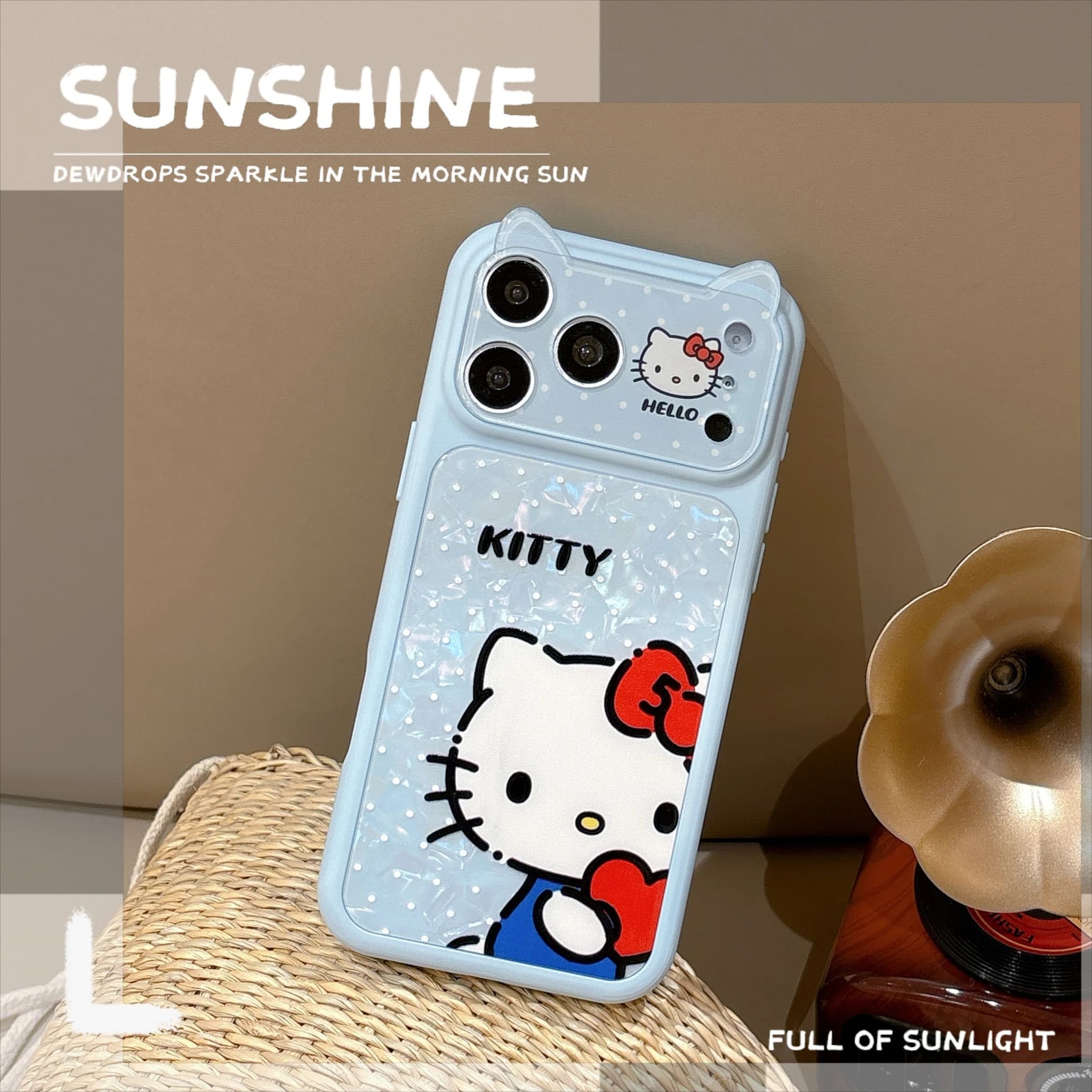 Custodia per telefono cellulare Y2K Hello Kitty con simpatici cartoni animati per iPhone 17 Pro Max, 17 Pro, 16 Pro Max, 17, 16, 15 Pro Max