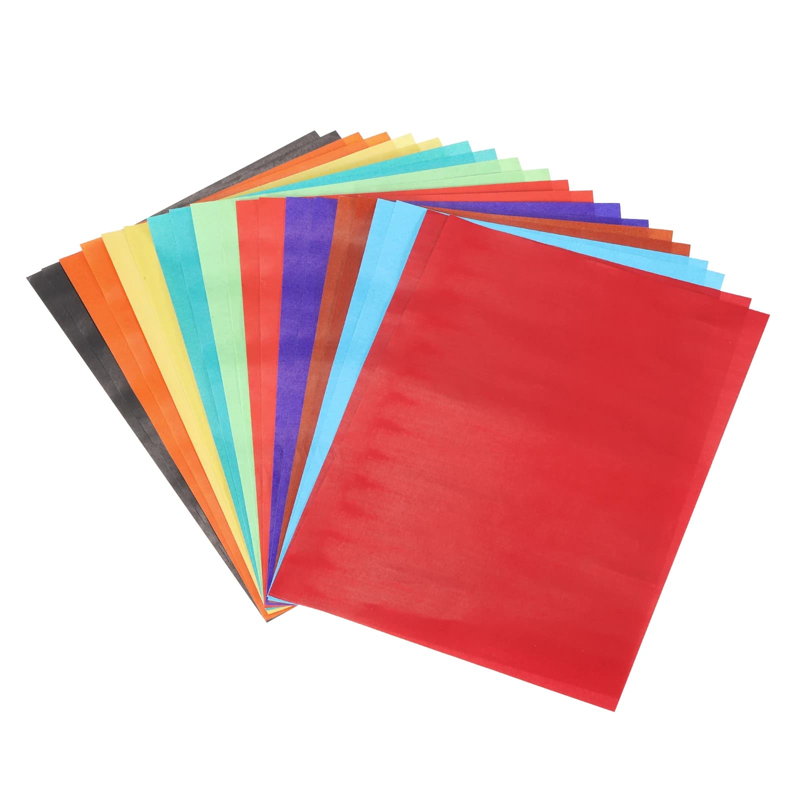 100 Sheet Large Origami Paper Shiny Origami Kite Paper Easy Folding for Beginner DIY Arts Crafts 7/8/15 Inch 10 Colors