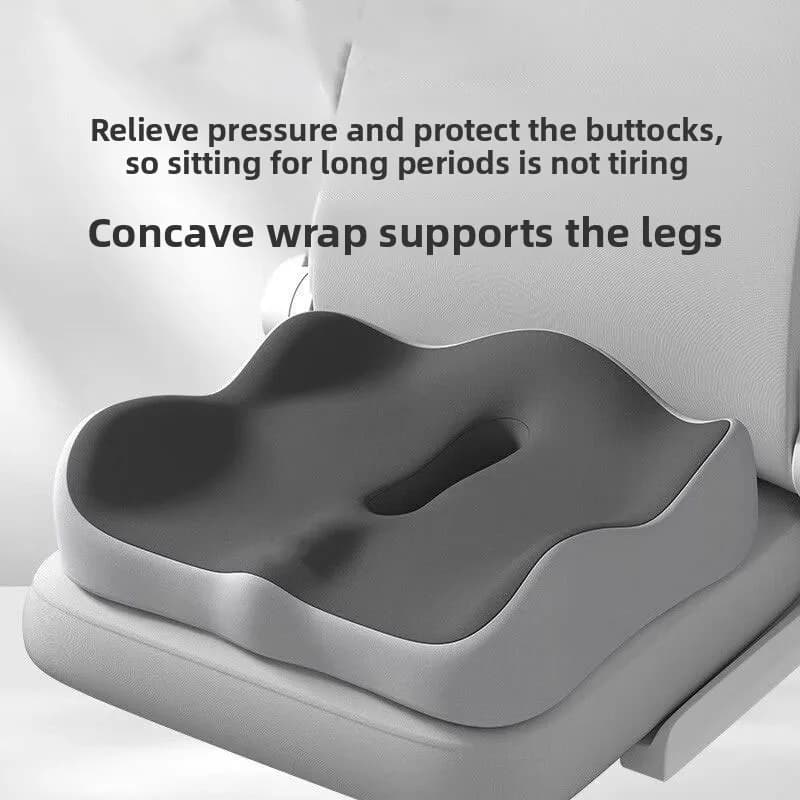Cuscino per sedia da ufficio, cuscino in memory foam, cuscino per sedile auto, cuscino per glutei, cuscino rigido per glutei, cuscino di supporto per vertebre della coda