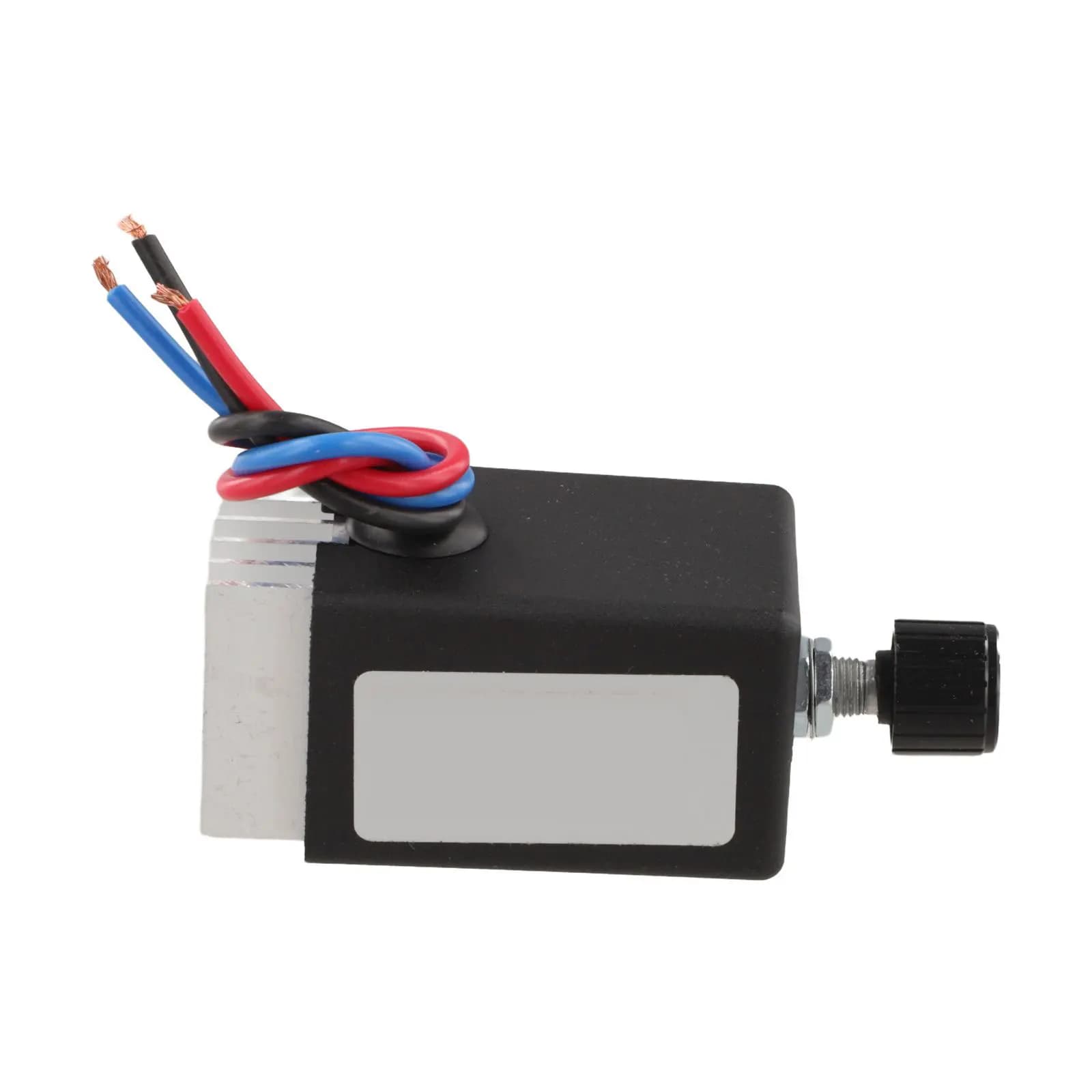 Regolatore di velocità ventola regolabile 12V 24V 89x32x35mm con dissipatore di calore e reostato per motore elettrico