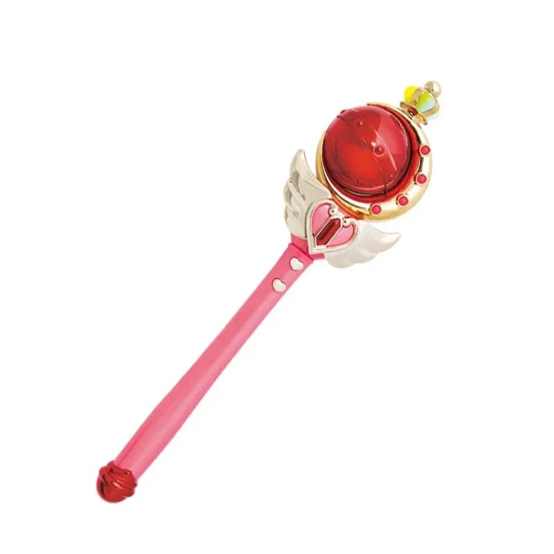 2026 Anime Cosplay Sailor Tsukino Henshin Glow Stick Spiral Heart Moon Rod Musical Magic Wand Girl E3DD0