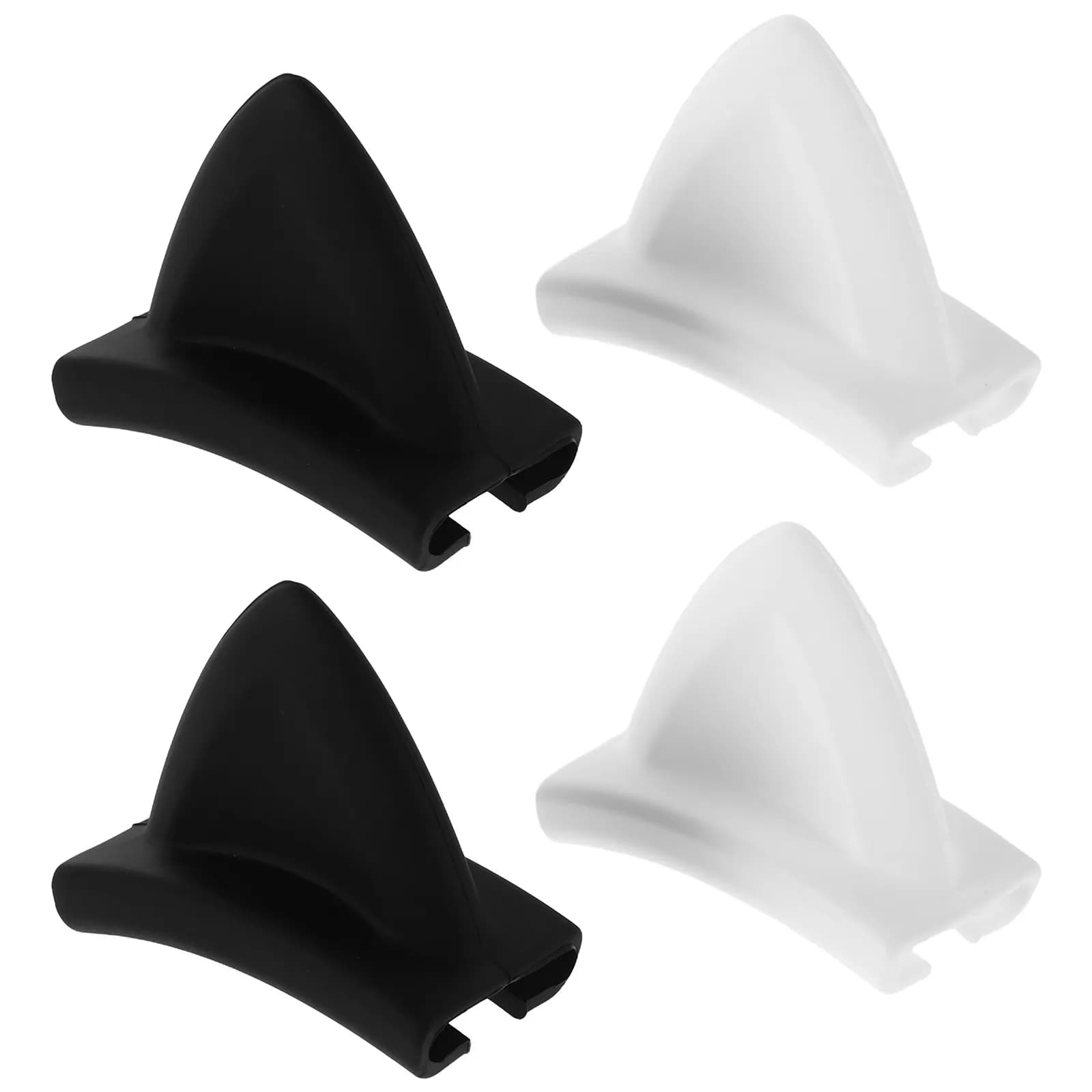 2 Paia di Decorazioni a Forma di Orecchie di Gatto per Cuffie, Accessori Staccabili in Silicone per Cuffie da Gaming, Orecchie da Gattino per Cosplay e Uso Quotidiano