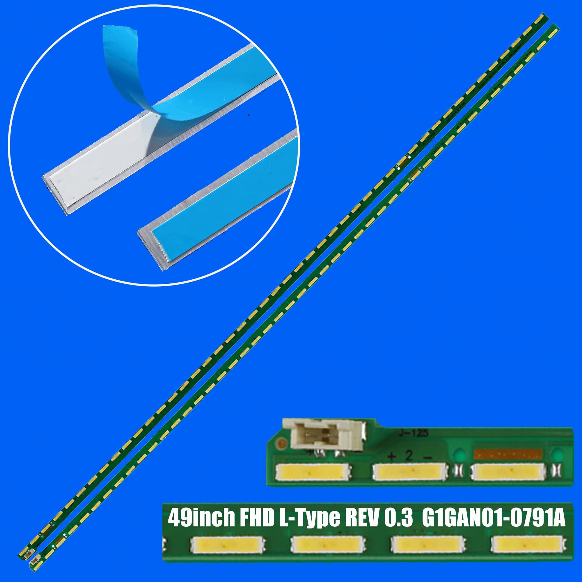 LED Backlight Strip for 49LF5400 49LF5410 49LX310C 49LF540V 49FF4040 49LF540 49LF540T 49LF540U 49LF541V 49LF5700 49LF570U