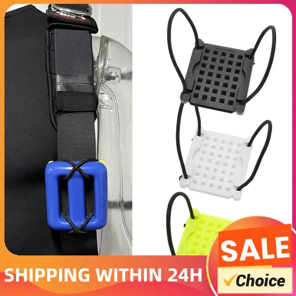 Scuba Diving Weight Fixing Plate Adjustable Diving Counterweight Fixed Plate BCD Webbing Mounting Plate Diving BCD Accessories