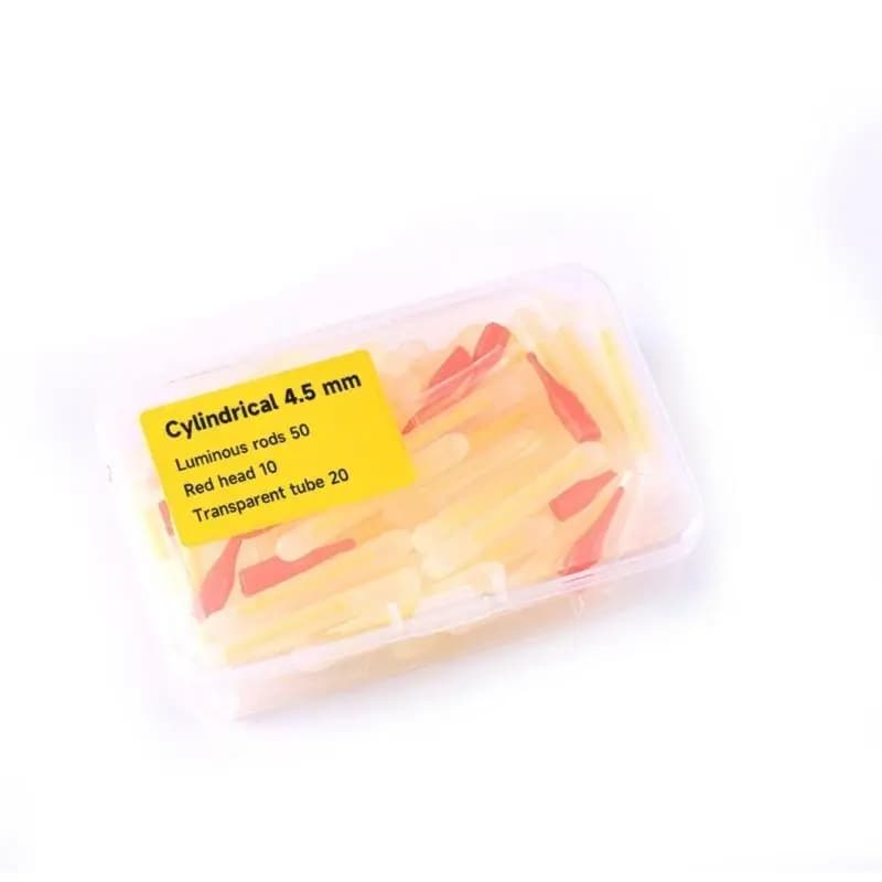 652F Canna da pesca incandescente Fihisng Asta luce fluorescente verde illumina Bastone da pesca Bastone luce