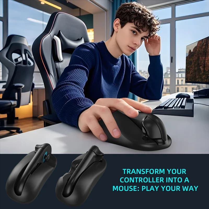 B92B-Enhanced Gaming Experience Con Per NINTENDO Switch Mouse Portatile Mini Sinistra + Destra Joy-Con Maniglia Custodia Controller
