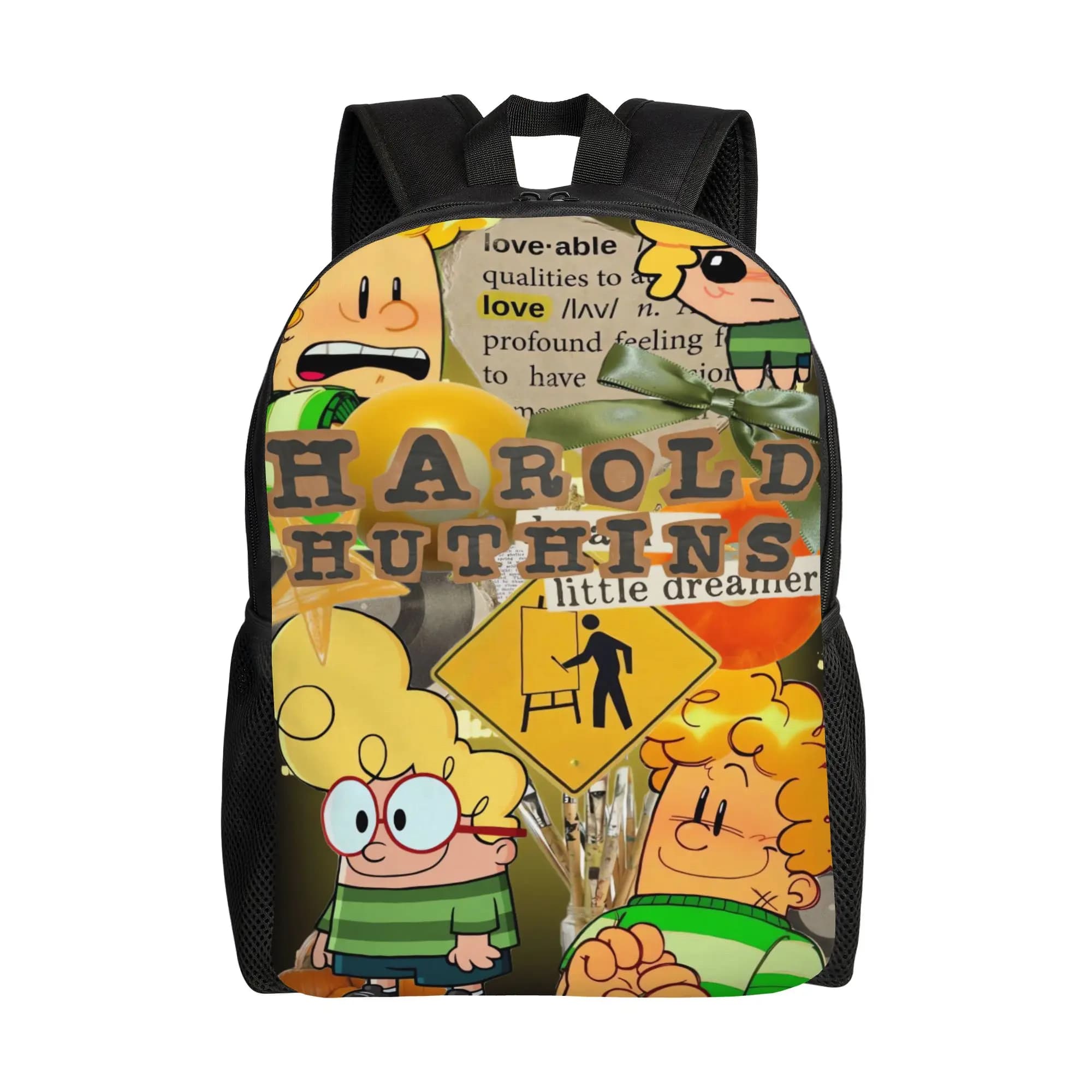 Captain Underpants Backpack Kawaii Backpacks Youth Daily Big School Bags Design Rucksack